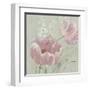 Fine Tulip II - Blush-Maria Mendez-Framed Giclee Print