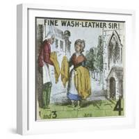 Fine Wash-Leather Sir!, Cries of London, C1840-TH Jones-Framed Giclee Print