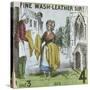 Fine Wash-Leather Sir!, Cries of London, C1840-TH Jones-Stretched Canvas