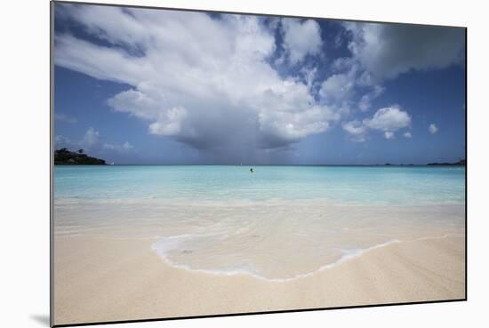 Fine White Sand Surrounded by the Turquoise Water of the Caribbean Sea, the Nest, Antigua-Roberto Moiola-Mounted Photographic Print