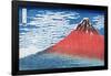 Fine Wind, Clear Morning by Katsushika Hokusai-Trends International-Framed Poster