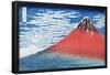 Fine Wind, Clear Morning by Katsushika Hokusai-Trends International-Framed Poster