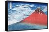 Fine Wind, Clear Morning by Katsushika Hokusai-Trends International-Framed Stretched Canvas