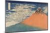 Fine Wind, Clear Morning (Gaifu Kaisei), 1832-Katsushika Hokusai-Mounted Art Print