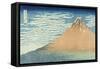 Fine Wind, Clear Morning-Katsushika Hokusai-Framed Stretched Canvas
