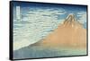 Fine Wind, Clear Morning-Katsushika Hokusai-Framed Stretched Canvas