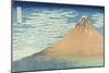 Fine Wind, Clear Morning-Katsushika Hokusai-Mounted Giclee Print