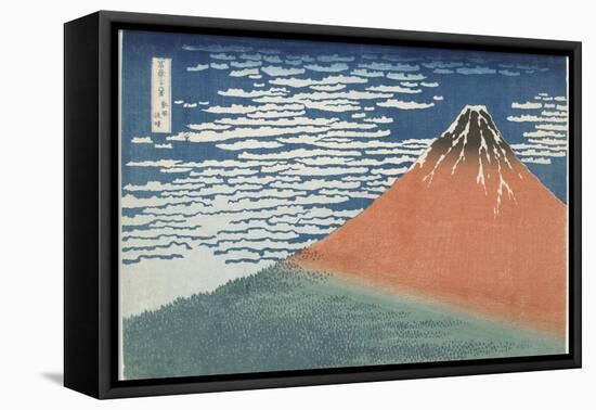 Fine Wind, Clear Weather, 1831-1834-Katsushika Hokusai-Framed Stretched Canvas