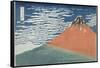 Fine Wind, Clear Weather, 1831-1834-Katsushika Hokusai-Framed Stretched Canvas