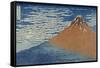 Fine Wind, Clear Weather-Katsushika Hokusai-Framed Stretched Canvas