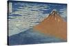 Fine Wind, Clear Weather-Katsushika Hokusai-Stretched Canvas