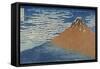 Fine Wind, Clear Weather-Katsushika Hokusai-Framed Stretched Canvas