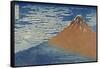 Fine Wind, Clear Weather-Katsushika Hokusai-Framed Stretched Canvas