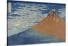 Fine Wind, Clear Weather-Katsushika Hokusai-Stretched Canvas