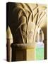 Finely Carved Capitals in the Cloisters, Iona Abbey, Isle of Iona, Scotland, United Kingdom, Europe-Patrick Dieudonne-Stretched Canvas