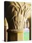 Finely Carved Capitals in the Cloisters, Iona Abbey, Isle of Iona, Scotland, United Kingdom, Europe-Patrick Dieudonne-Stretched Canvas