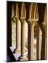 Finely Carved Capitals in the Cloisters, Iona Abbey, Isle of Iona, Scotland, United Kingdom, Europe-Patrick Dieudonne-Mounted Photographic Print