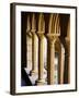 Finely Carved Capitals in the Cloisters, Iona Abbey, Isle of Iona, Scotland, United Kingdom, Europe-Patrick Dieudonne-Framed Photographic Print