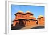 Finely Sculpted Palace Dating from the 16th Century-Godong-Framed Photographic Print