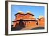 Finely Sculpted Palace Dating from the 16th Century-Godong-Framed Photographic Print