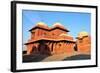 Finely Sculpted Palace Dating from the 16th Century-Godong-Framed Photographic Print