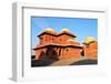 Finely Sculpted Palace Dating from the 16th Century-Godong-Framed Photographic Print