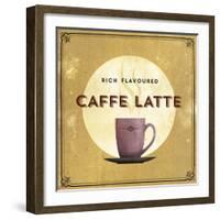 Finest Coffee - Latte-Hens Teeth-Framed Giclee Print