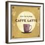 Finest Coffee - Latte-Hens Teeth-Framed Giclee Print