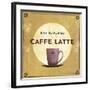 Finest Coffee - Latte-Hens Teeth-Framed Giclee Print