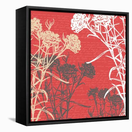 Finest Floral-Bee Sturgis-Framed Stretched Canvas