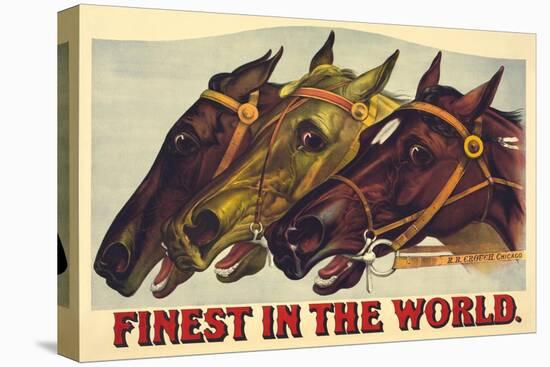 Finest in the World-Currier & Ives-Stretched Canvas