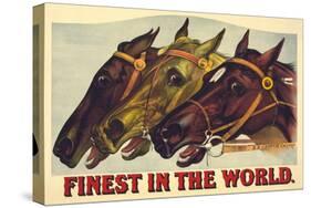 Finest in the World-Currier & Ives-Stretched Canvas