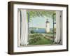 Finestra sul faro-Andrea Del Missier-Framed Giclee Print