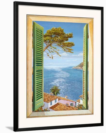 Finestra Sul Golfo-Andrea Del Missier-Framed Art Print