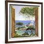 Finestra sul Mediterraneo-Andrea Del Missier-Framed Art Print