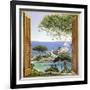 Finestra sul Mediterraneo-Andrea Del Missier-Framed Art Print