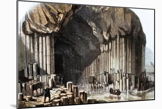 Fingal's Cave, 1849-null-Mounted Giclee Print