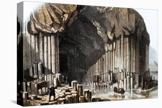 Fingal's Cave, 1849-null-Stretched Canvas