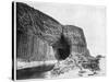 Fingal's Cave, Scotland, Late 19th Century-John L Stoddard-Stretched Canvas