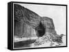 Fingal's Cave, Scotland, Late 19th Century-John L Stoddard-Framed Stretched Canvas