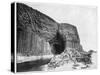 Fingal's Cave, Scotland, Late 19th Century-John L Stoddard-Stretched Canvas