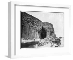 Fingal's Cave, Scotland, Late 19th Century-John L Stoddard-Framed Giclee Print