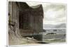 Fingal's Cave, Staffa, Outer Hebrides, Scotland. 1814-William Daniell-Mounted Giclee Print