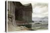 Fingal's Cave, Staffa, Outer Hebrides, Scotland. 1814-William Daniell-Stretched Canvas