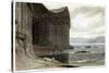 Fingal's Cave, Staffa, Outer Hebrides, Scotland. 1814-William Daniell-Stretched Canvas