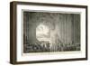 Fingal's Cave-W.M. Robertson-Framed Art Print