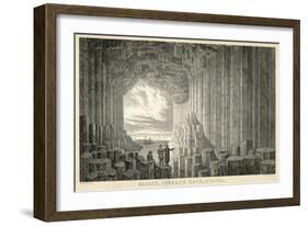 Fingal's Cave-W.M. Robertson-Framed Art Print