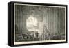 Fingal's Cave-W.M. Robertson-Framed Stretched Canvas