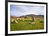 Fingals Cauldron, Machrie Moor stone circles, Isle of Arran, North Ayrshire, Scotland, United Kingd-Gary Cook-Framed Photographic Print