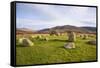 Fingals Cauldron, Machrie Moor stone circles, Isle of Arran, North Ayrshire, Scotland, United Kingd-Gary Cook-Framed Stretched Canvas